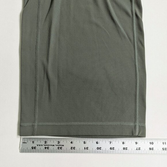 Lululemon Align High Rise Wide Leg Crop Yoga Pants Size 6 Sage Green - Picture 9 of 9